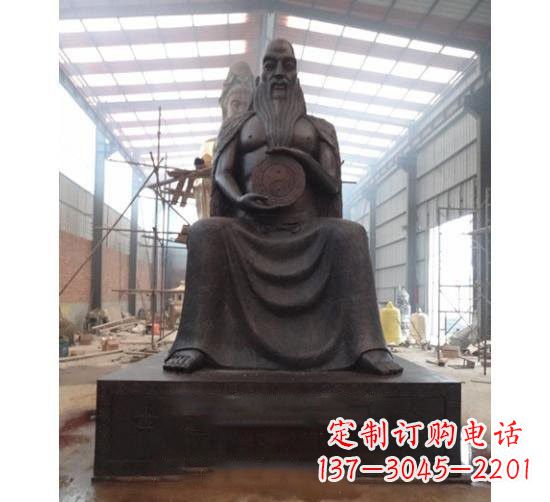 广西伏羲铜雕
