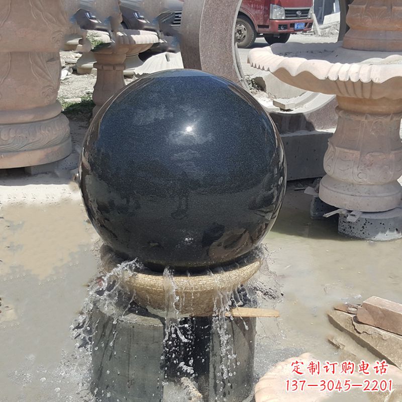 广西福建石雕风水球
