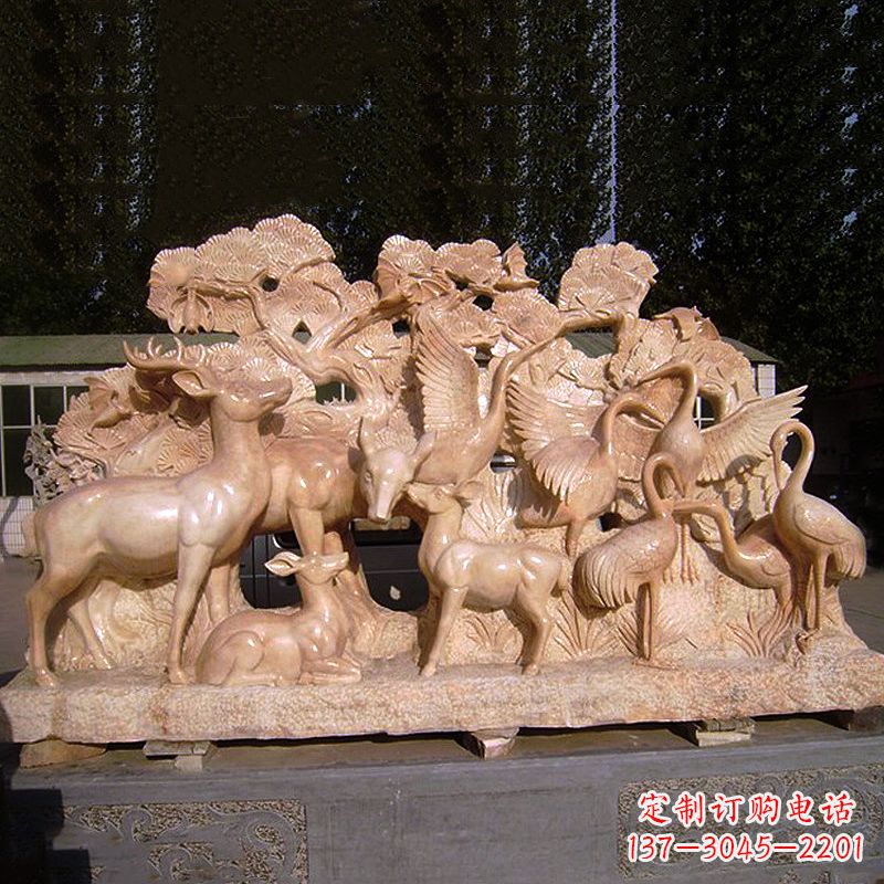 广西福禄寿雕塑 | 让你的生活更有福气