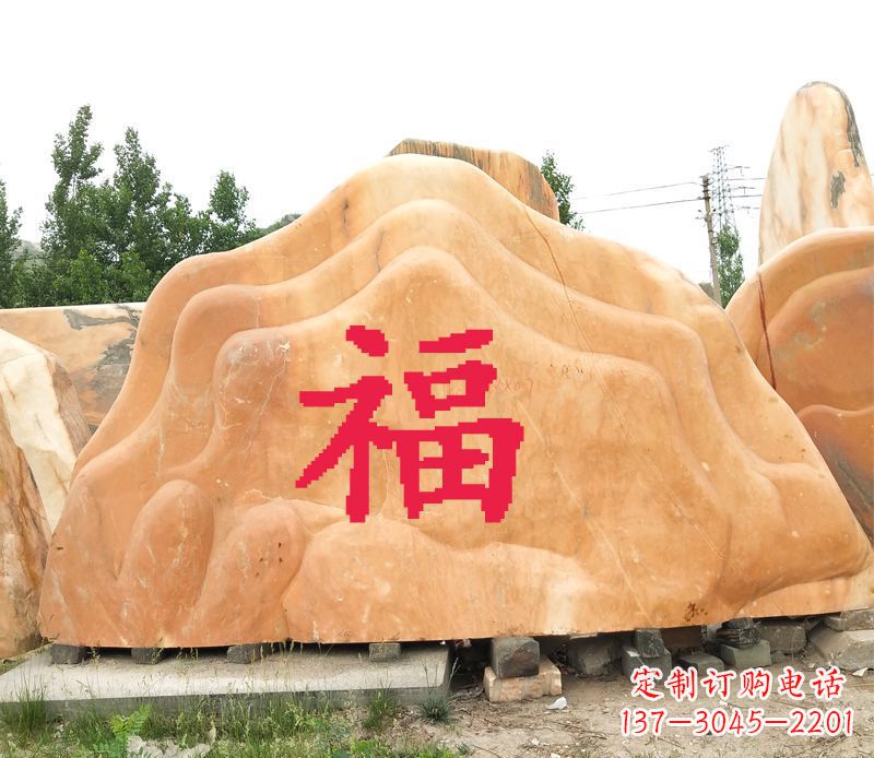 广西精美福字雕塑定制