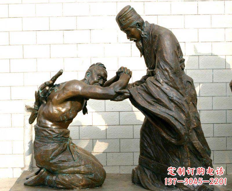 广西中领雕塑——传承古代文化的名人铜雕