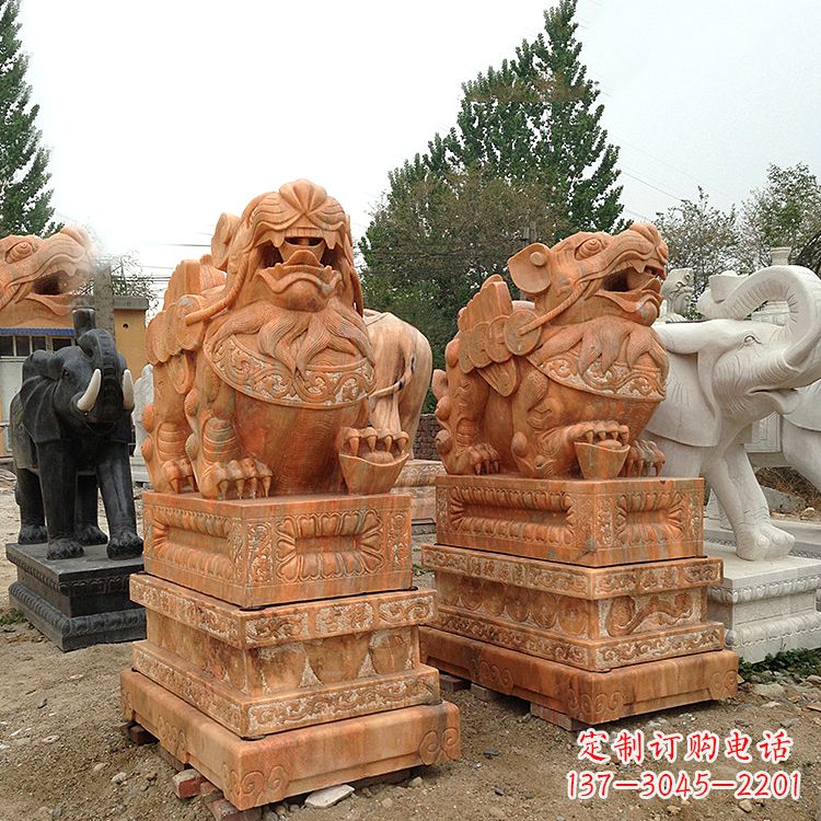 广西豪华高饱和度貔貅雕塑