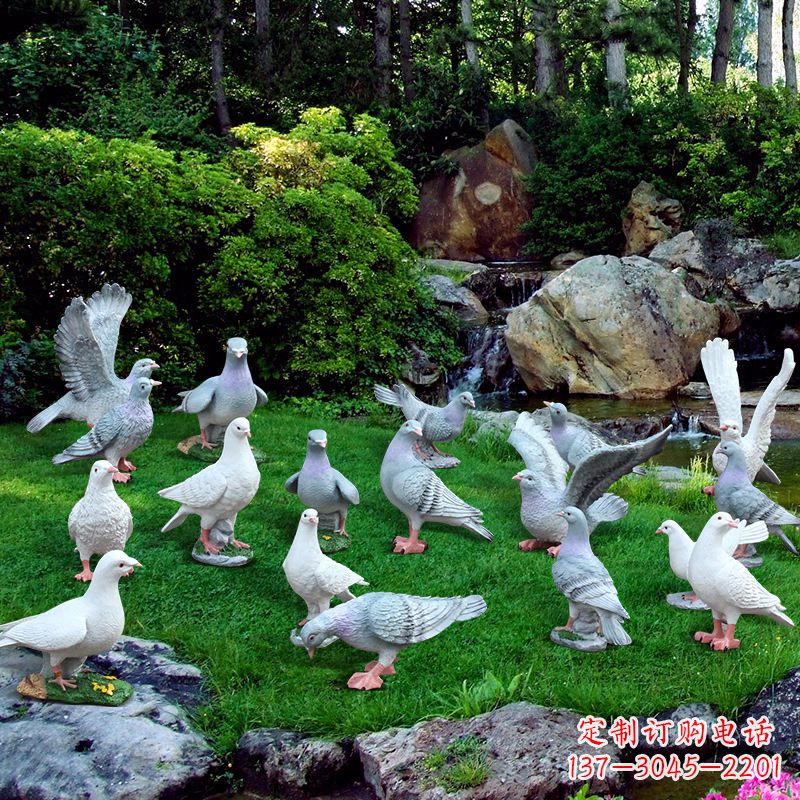 广西鸽子不锈钢雕塑