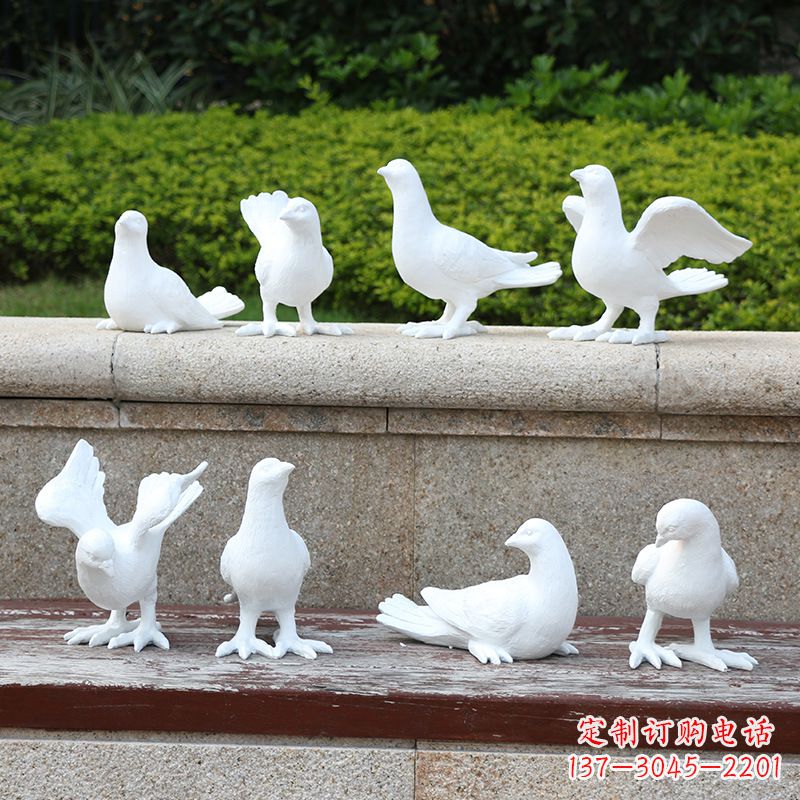 广西精美鸽子铜雕