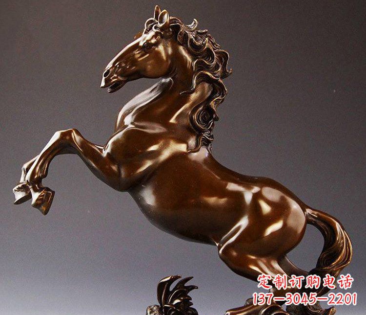 广西青铜马头雕塑