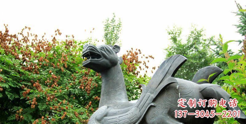 广西狴犴景观铜雕塑 尊贵品质