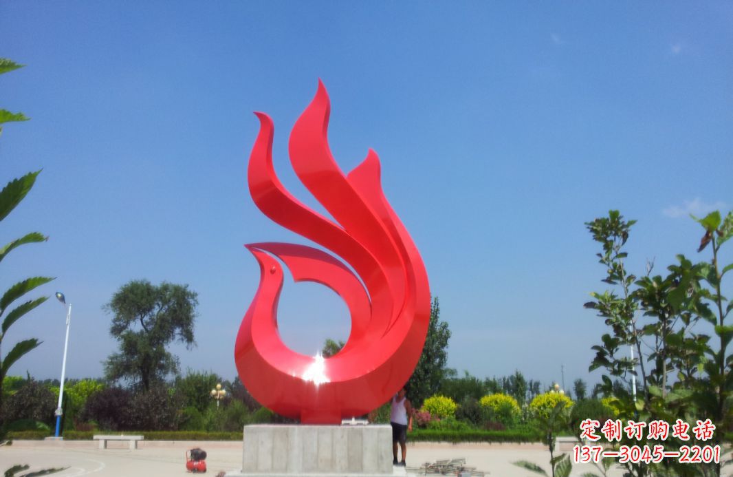 广西精美绝伦的凤凰不锈钢抽象雕塑