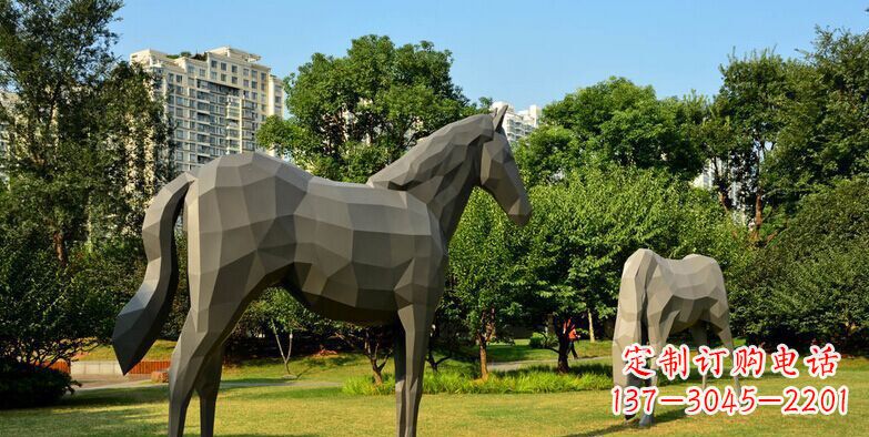 广西产品名称不锈钢动物抽象雕塑
