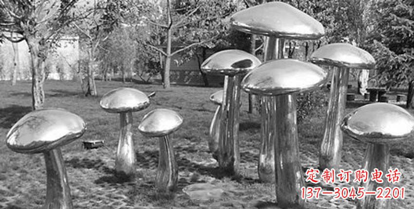 广西萌芽之美,蘑菇景观雕塑