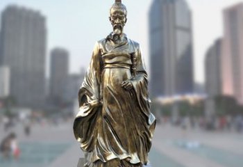 广西专业定制屈原雕像