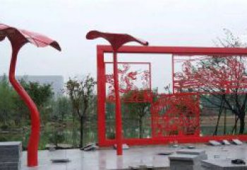 广西不锈钢龙凤雕塑