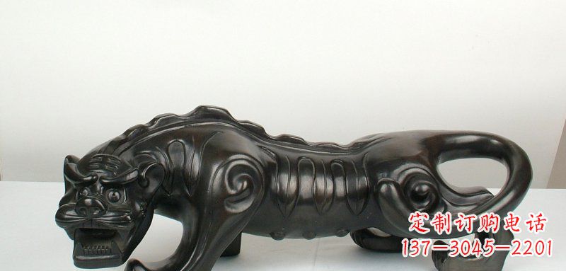 广西象征精神力量的老虎雕塑