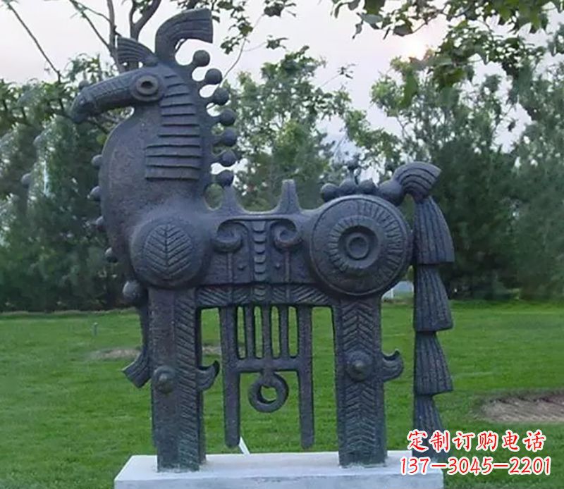 广西高品质马铜雕塑