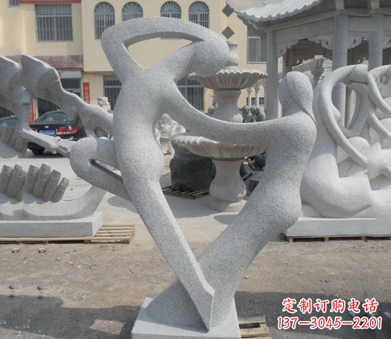 广西中领雕塑独具匠心的“浪漫幸福·情侣小品雕塑”