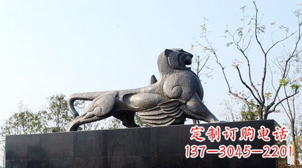 广西中领雕塑专业打造狮子铜雕