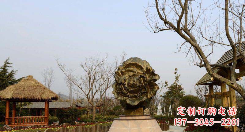 广西公园大白菜景观铜雕