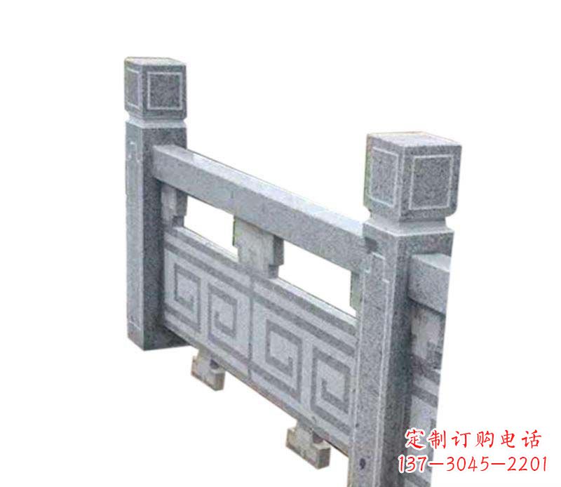 广西精美大理石护城河栏板雕塑