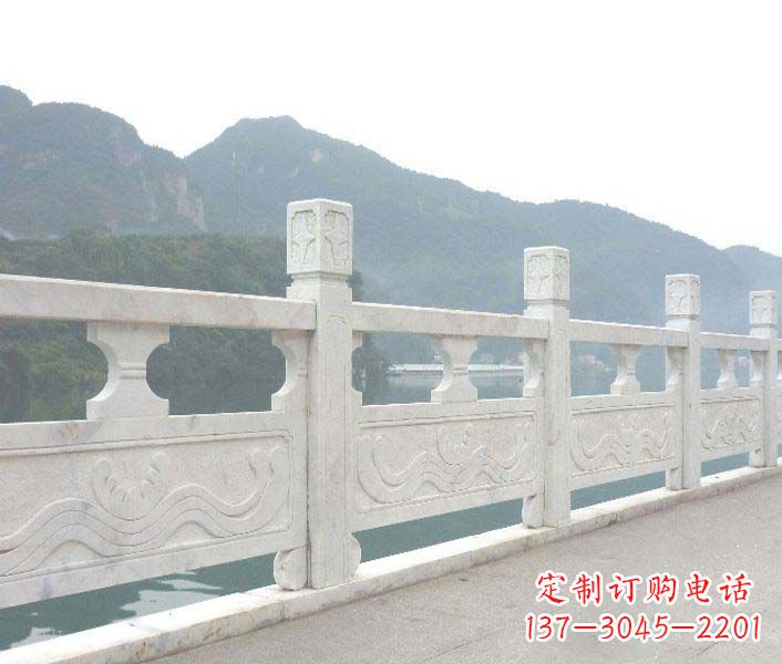 广西高品质公园大理石栏板景观石雕