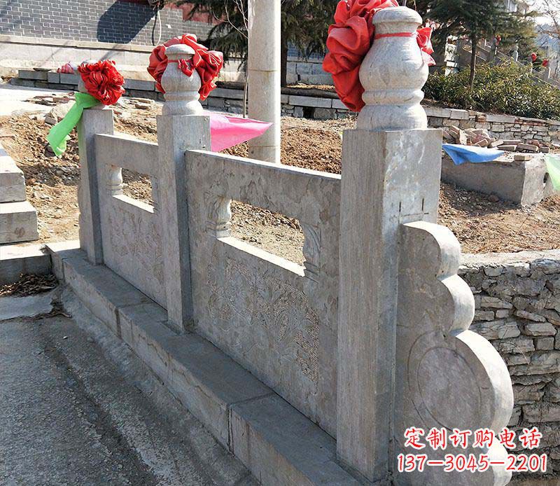 广西公园定制石栏板雕塑