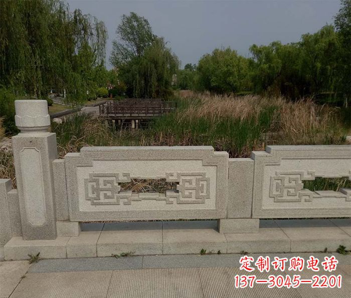 广西优雅大气的公园栏板雕塑