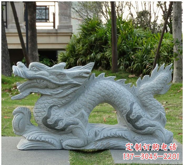 广西公园大理石龙雕塑222