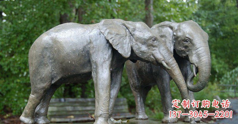 广西优质大象铜雕