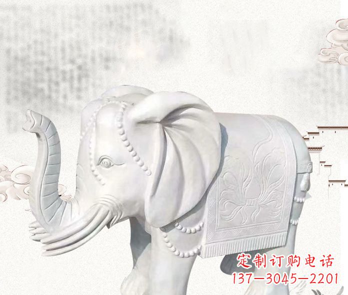 广西大象雕塑——十分优雅的艺术品