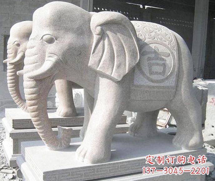 广西公园环境装饰——经典吉祥大象雕塑