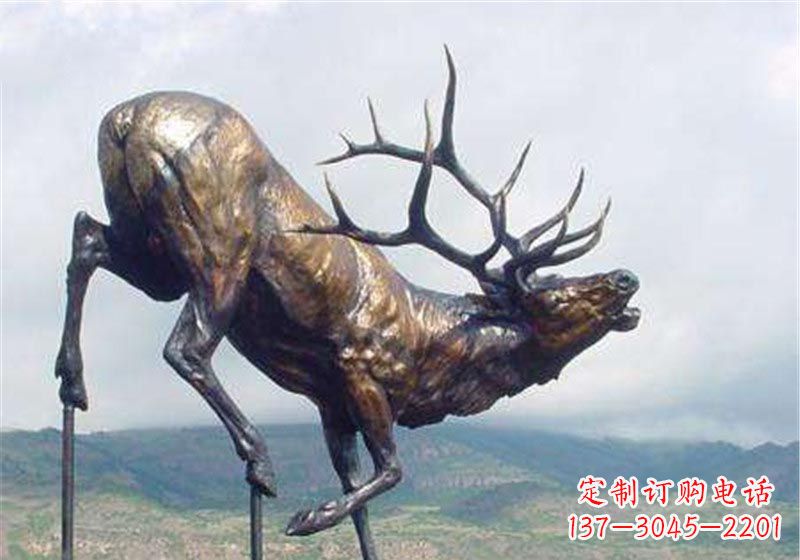 广西铜雕动物雕塑——把自然的美传递给大家