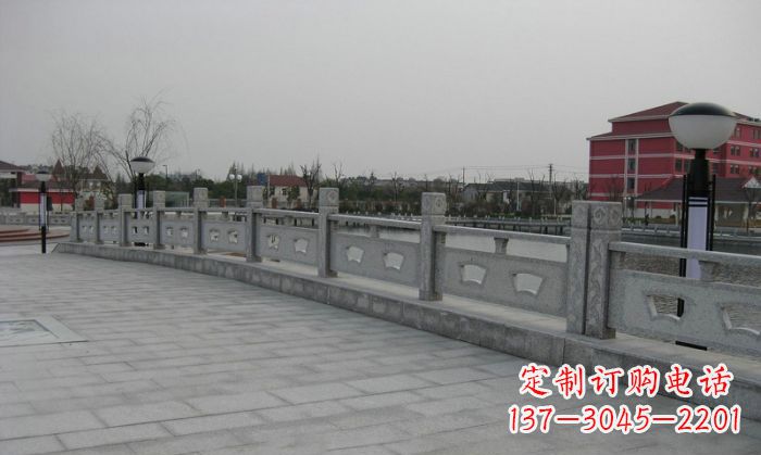 广西公园仿古石栏板 (2)
