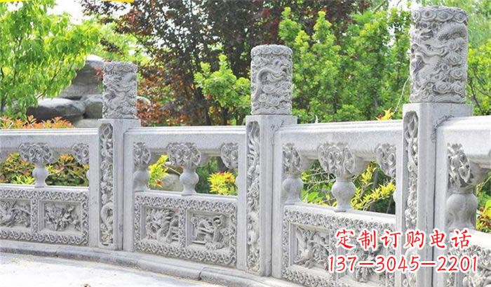 广西公园仿古石栏板_1