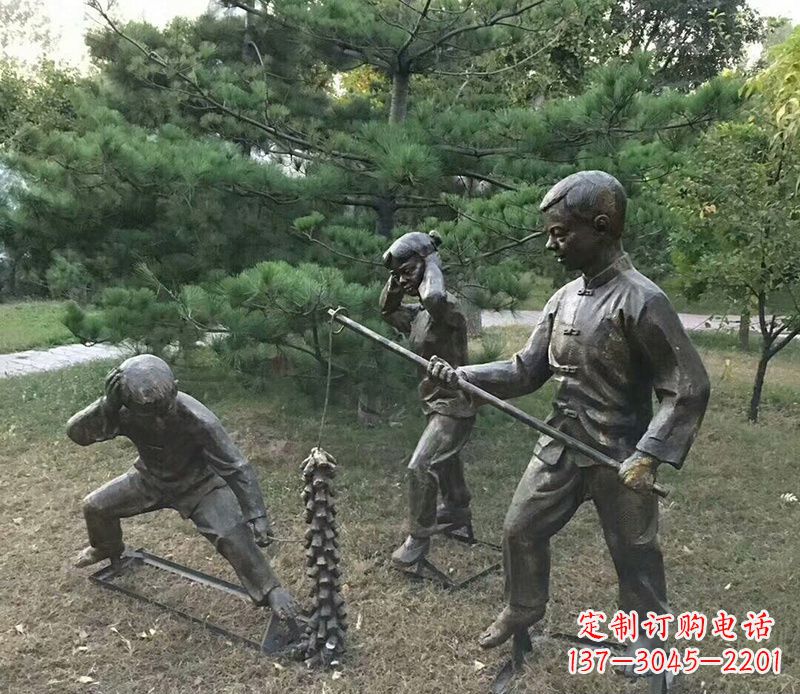 广西珍贵的童年回忆——儿童铜雕