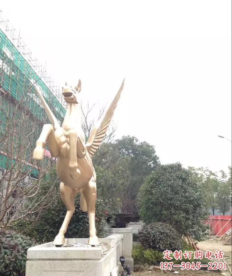 广西马雕艺术一件高贵精美的艺术品