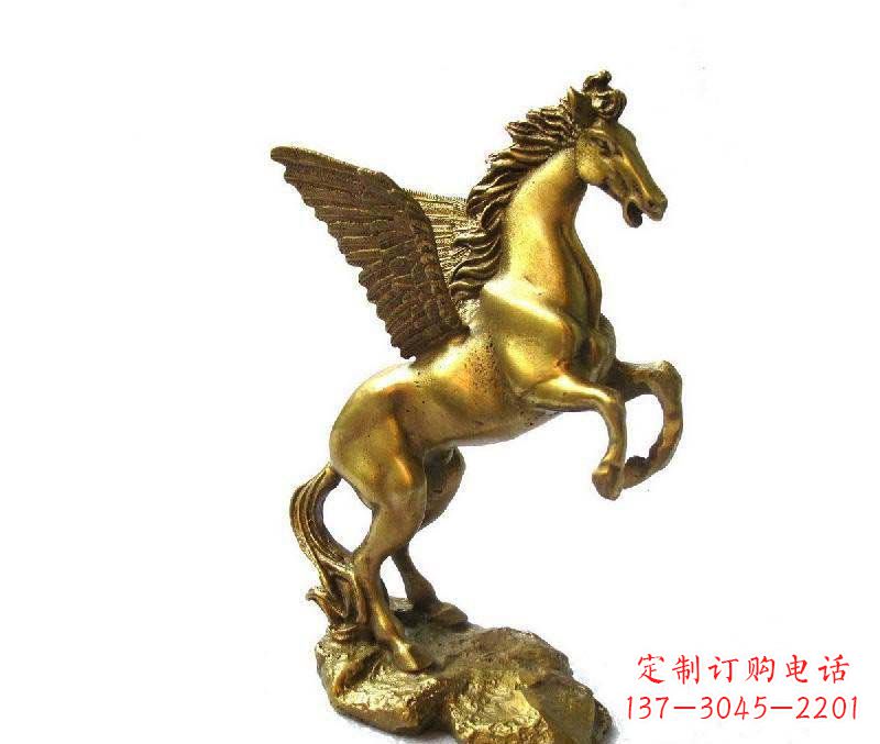 广西公园飞马动物铜雕
