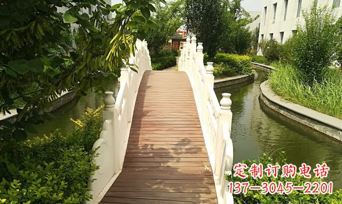 广西汉白玉石拱桥雕塑