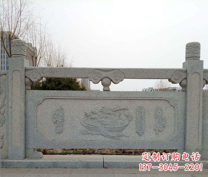 广西公园户外栏板石雕