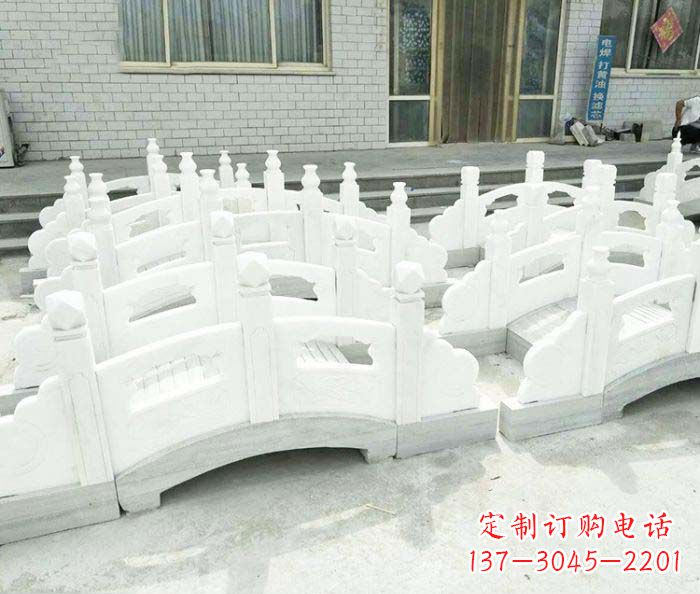 广西专业定制大理石拱桥雕塑
