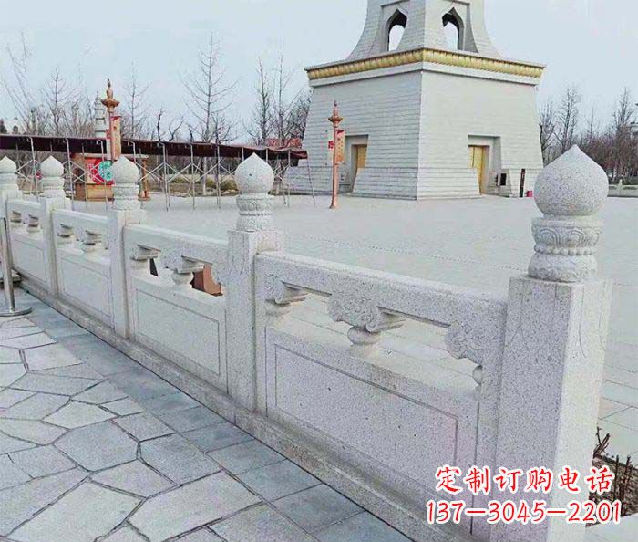 广西精美大理石栏板石雕