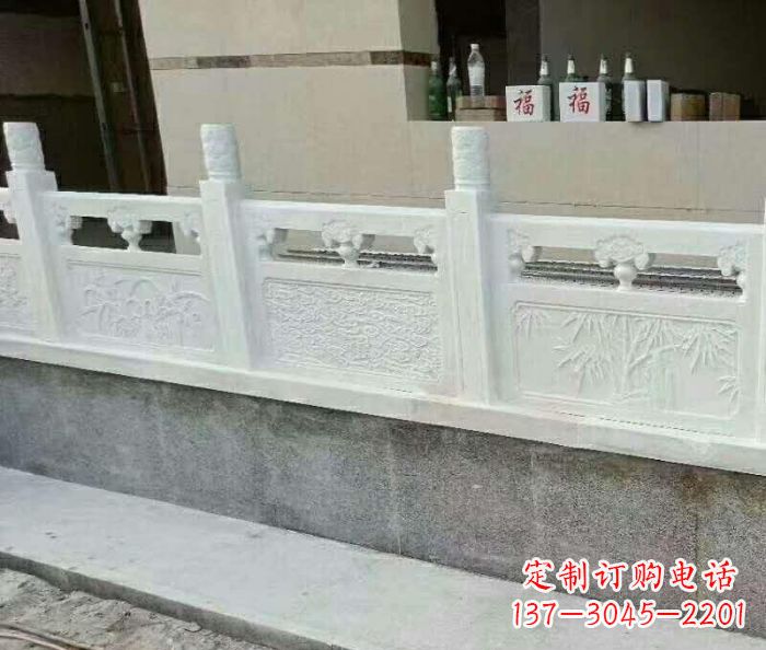 广西艺术大理石栏板石雕