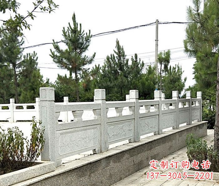 广西大理石栏板石雕,构筑公园景观