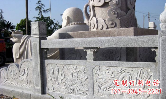 广西公园景观大理石栏板石雕