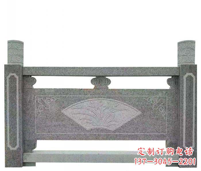 广西公园景观仿古石雕栏板