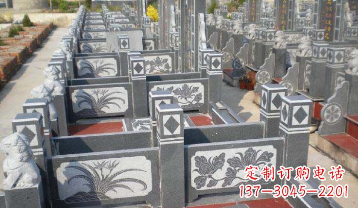 广西公园景观仿古石栏板 (2)