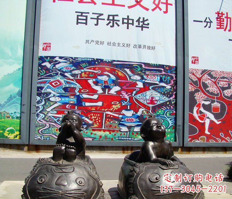 广西公园景观老虎鞋玻璃钢仿铜雕塑