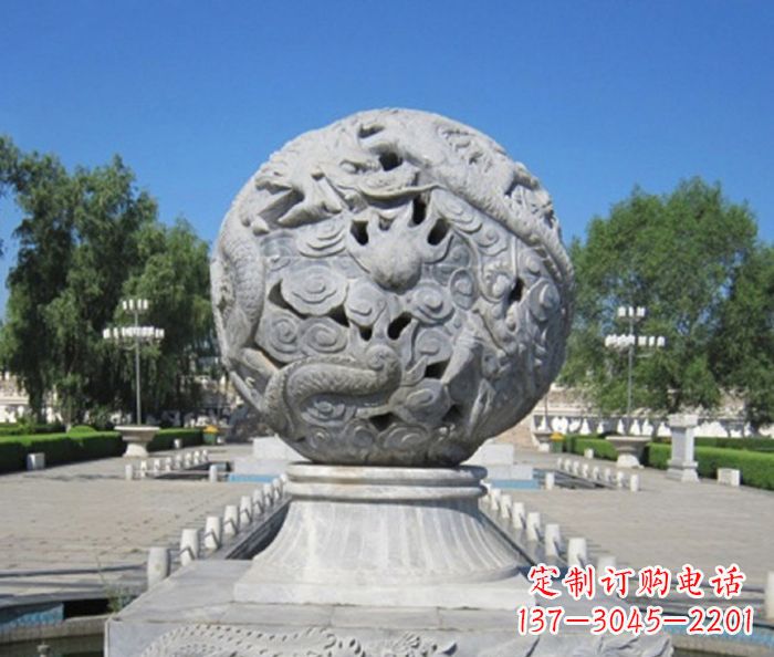 广西喷泉石雕塑,营造雅致公园景观