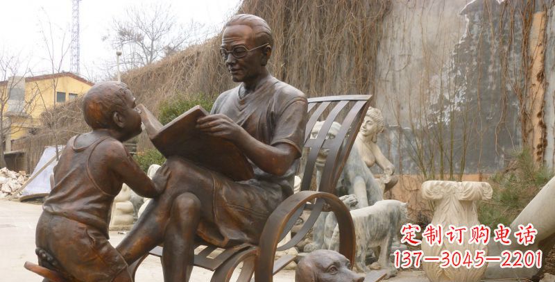 广西小孩雕塑,带来美好时光