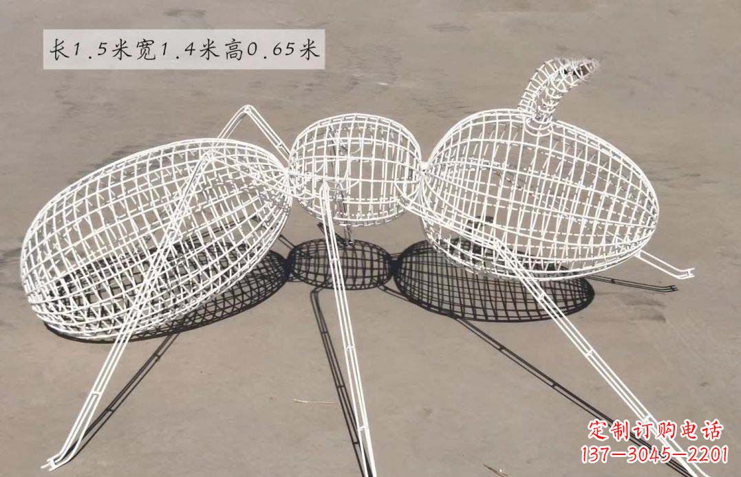 广西美轮美奂的蚂蚁镂空雕塑