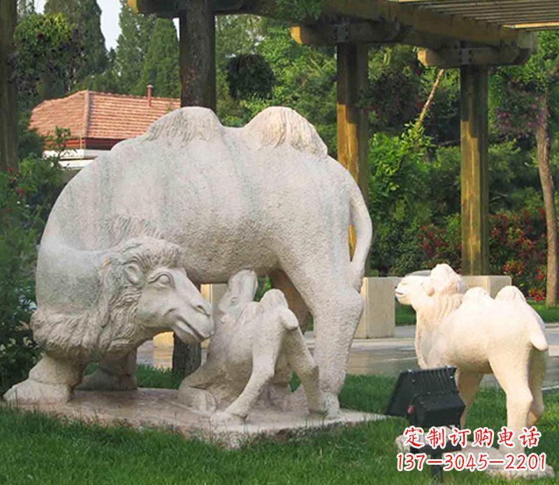 广西高端定制工艺骆驼雕塑