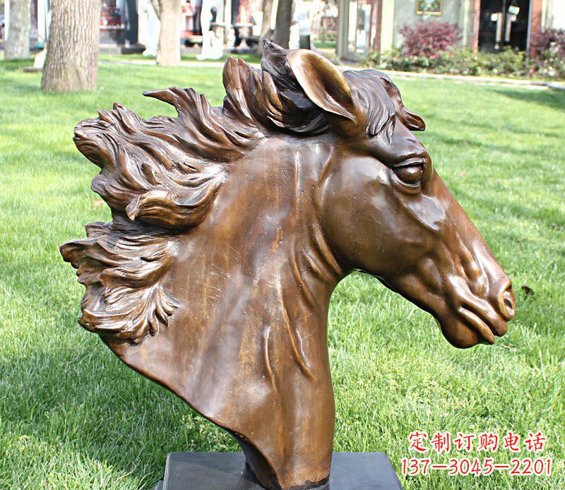 广西马头铜雕工艺品