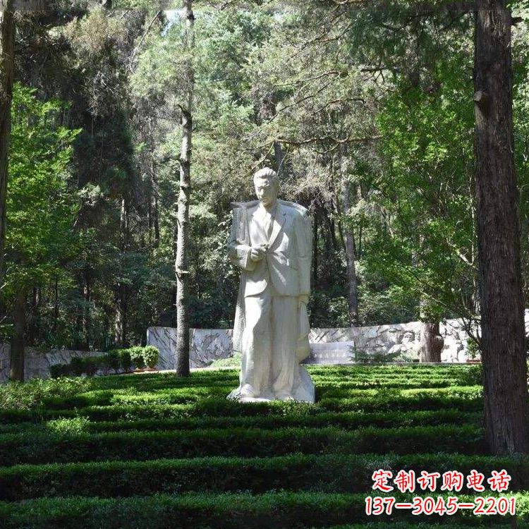 广西聂耳汉白玉石雕塑,追随伟大作曲家的足迹